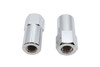 V-Twin - Chrome Billet Nut Set Coarse Thread