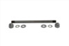 V-Twin - Chrome Rear Axle Kit Acorn Type