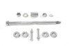 V-Twin - Chrome Rear Axle Kit