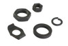 V-Twin - Parkerized Rear Axle Nut and Lock Kit