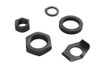 V-Twin - Parkerized Rear Axle Nut and Lock Kit