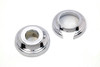 V-Twin #78302 - Front Axle Spacer Set Chrome