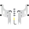Memphis Shades #MEK2042 - Bullet Mounting Kit - Polished - FLHRS/XS