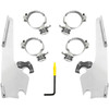 Memphis Shades #MEK2013 - Fats/Slim Mounting Kit - Polished - FXDL