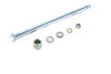 V-Twin - FXR Rear Axle Kit Zinc Plated