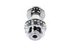 V-Twin #61020C - 750 XR Rear Wheel Hub Chrome