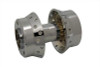 V-Twin #70006 - Chrome Rear Wheel Hub 1 inch Bearings