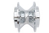 V-Twin #76801 - Chrome Front Wheel Hub 1 inch Bearings