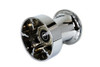 V-Twin #76835 - Chrome Wheel Hub 25mm Bearings