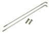 V-Twin #71585 - Stainless Steel 19 inch Spoke Kit