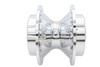 V-Twin #76817 - Chrome Front Wheel Hub 25mm Bearings