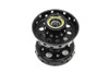 V-Twin #64600B - Tapered Bearing Wheel Hub Star Type Black