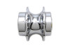 V-Twin #76871ABS - Front Wheel Hub Chrome