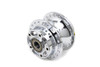 V-Twin #76871ABS - Front Wheel Hub Chrome