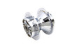 V-Twin #76817ABS - Front Wheel Hub Chrome