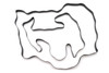 V-Twin #17-6754CS-2 - 21 inch x 1-3/16 inch Rim Strip Center Valve