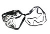 V-Twin #73108A - 19 inch Rim Strip Side Valve