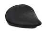 Corbin Gentry #S28-0040AKR - Black Solo Seat with Flame Stitch Large