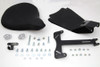 V-Twin - Black Leather Solo Seat and Mount Kit