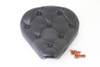 Wyatt Gatling #78482A - Black Vinyl Solo Seat with Buttons