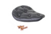 Corbin Gentry #78501A - Black Vinyl Solo Seat with Buttons