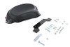 V-Twin - Black Leather Police Solo Seat Kit
