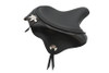 Corbin Gentry - Black Leather Solo Seat with Skirt