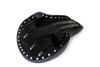 Corbin Gentry - Black Naugahyde Dresser Style Buddy Seat
