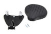 Bates - Black Leather Solo Seat with Mount Kit