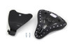 Bates - Black Leather Solo Seat with Mount Kit
