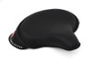 Corbin Gentry - Black Leather Solo Seat with Skirt
