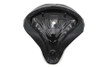 V-Twin - Retro Glide King Solo Seat Black