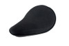 V-Twin #77503S - Black Suede Solo Seat Small Pan