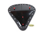 V-Twin #77160S - Black Suede Solo Seat Large Pan