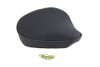 V-Twin #77160S - Black Suede Solo Seat Large Pan