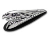 V-Twin #91-6608C - Eagle Front Fender Tip Ornament Chrome