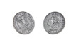 V-Twin - Silver Dollar Concho Set