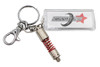 V-Twin #X63-6231CK - Short Shock Absorber Design Keychain