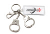 V-Twin #X63-6236CK - Hand Cuff Design Keychain