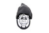 V-Twin #77719 - Chrome Skull Fender Ornament