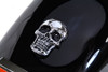 V-Twin #14-0717 - Pewter Skull Emblem Set