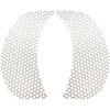 Klock Werks #KWS-01-0368 - Fairing Vent Screen - Round - Chrome - FLTR