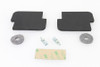 V-Twin #63649 - Battery Caution Tag & Terminal Kit Brass