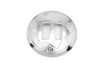 V-Twin #773 CP/ST 1-1/2 - 1-1/2 inch Chrome Concho