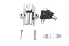V-Twin #78199 - Chrome Helmet Lock with Pipe Key