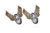 V-Twin #68141 - Winged Wheel Patch Set