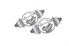 V-Twin #68134 - Eclipse Hub Patch Set