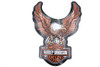 OE #HDL-15530 - Harley Davidson Bar & Shield Eagle Tin Sign
