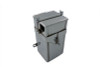 V-Twin #78614C - 45 inch WL Chrome Battery Box