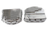 V-Twin - Finned Panhead Valve Cover Set Polished